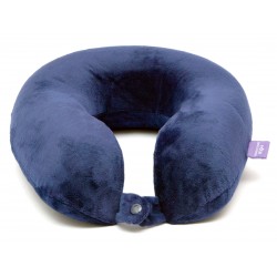 VIAGGI U Shape Memory Foam Travel Neck Pillow - Navy Blue